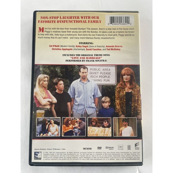 MARRIED WITH CHILDREN - The Complete Seventh 7 Seven Season DVD - Picture 5 of 7